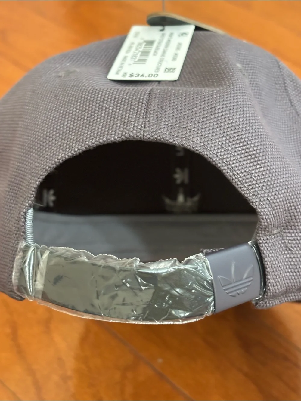 Adidas Men’s Modern Canvas Structure SnapBack Hat Grey Strata/Black